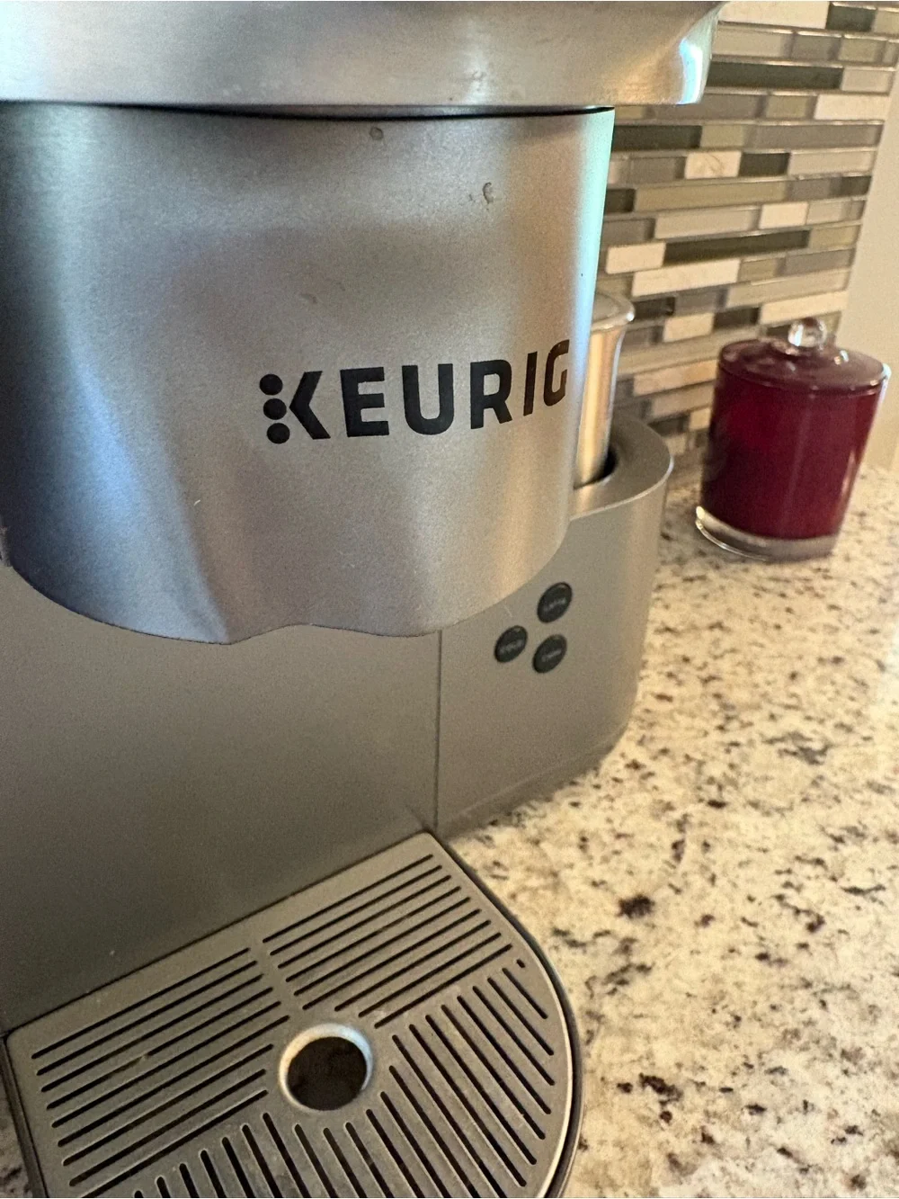 Keurig K-Café Single-Serve Coffee & Latte Maker — Silver/Gray